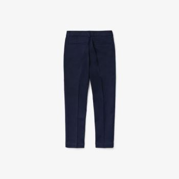 Lacoste Stretch Chinos - Kalhoty Dětské Tmavě Blankyt Blankyt | CZ-Mf7FEd